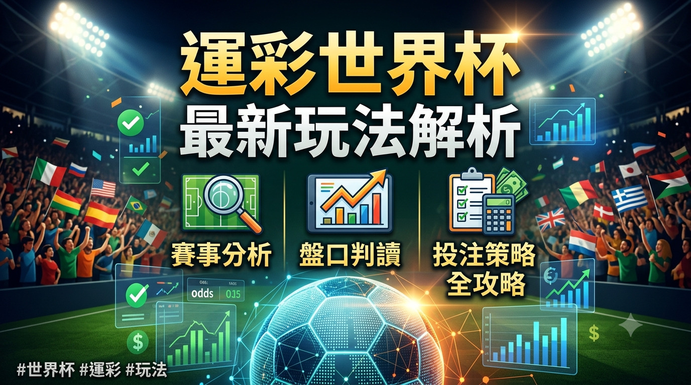 運彩世界杯最新玩法解析：賽事分析、盤口判讀與投注策略全攻略